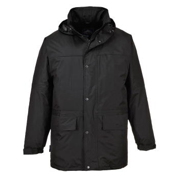 S523 Portwest Oban Fleece Lined Jackets Black