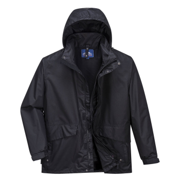S507 Portwest Argo Classic 3in1 Jackets Black