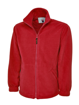 UC601 Uneek Fleece Jackets Red