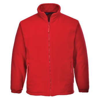 F205 Portwest Aran Fleece Jackets Red
