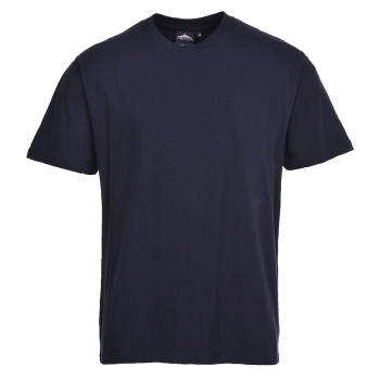 B195 Portwest Turin Premium T-Shirts Navy