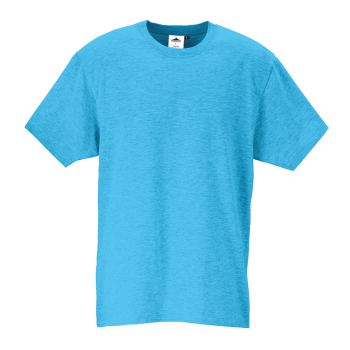 B195 Portwest Turin Premium T-Shirts Sky Blue