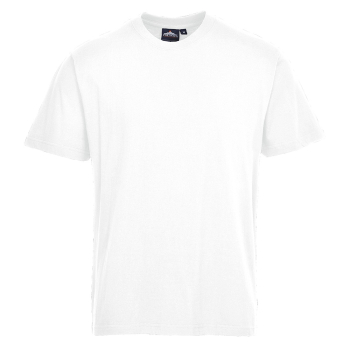 B195 Portwest Turin Premium T-Shirts White