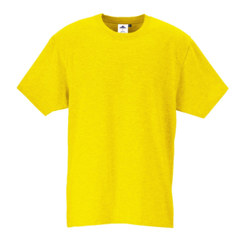 B195 Portwest Turin Premium T-Shirts Yellow
