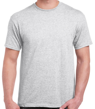 GD02 Gildan Ultra Cotton T-Shirts Ash