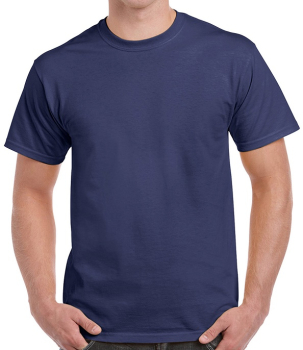 GD02 Gildan Ultra Cotton T-Shirts Metro Blue
