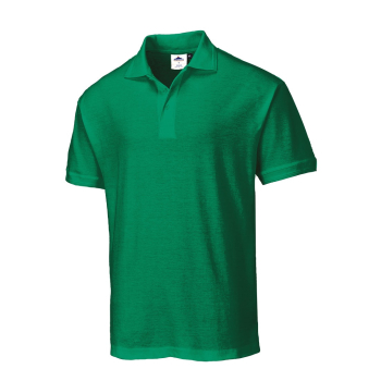 B210 Portwest Naples Polo Shirts Kelly Green