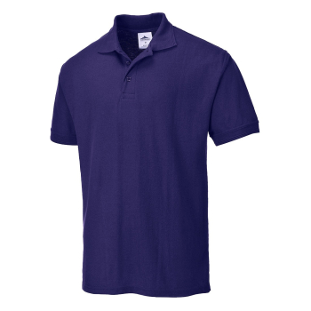 B210 Portwest Naples Polo Shirts Purple