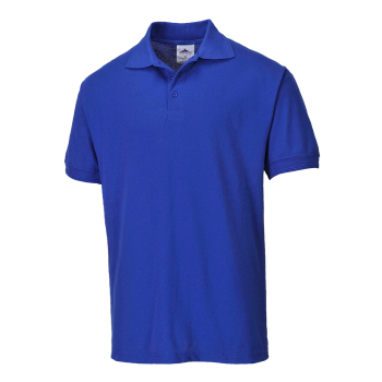 B210 Portwest Naples Polo Shirts Royal Blue
