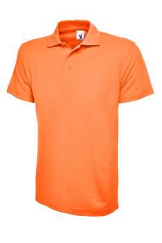 Uneek 101 Orange Classic Polo Shirts