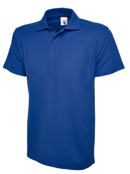 Uneek 101 Royal Blue Classic Polo Shirts Uneek 101 Royal Blue Classic Polo Shirts