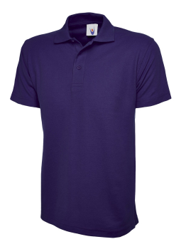 Uneek 105 Purple Active Polo Shirts
