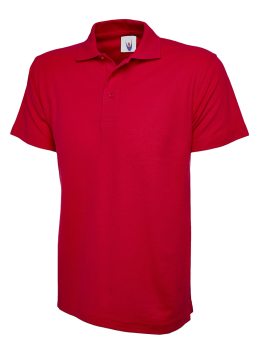 Uneek 105 Red Active Polo Shirts Uneek 105 Red Active Polo Shirts