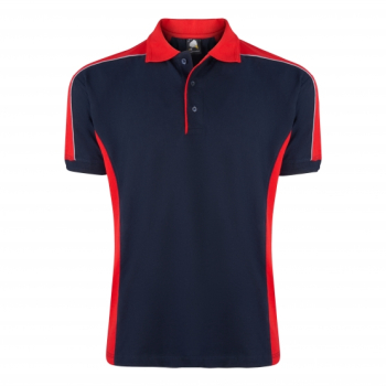 1188 Orn Avocet Two Tone Polo Shirts Navy/Red