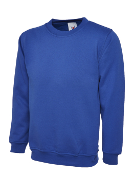 201 Uneek Premium Sweatshirts Royal Blue