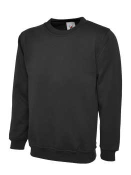 203 Uneek Classic Sweatshirts Black 203 Uneek Classic Sweatshirts Black