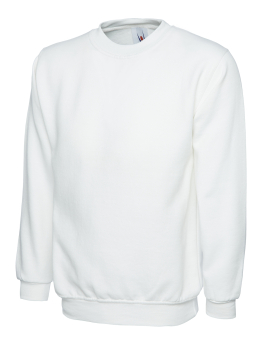 203 Uneek Classic Sweatshirts White