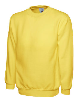 203 Uneek Classic Sweatshirts Yellow