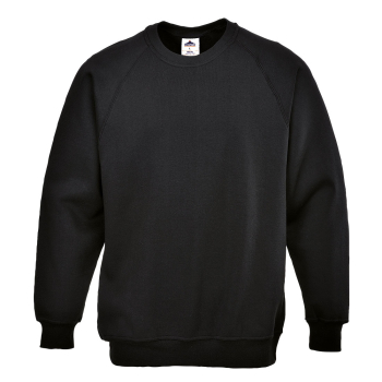 B300 Portwest Roma Sweatshirts Black