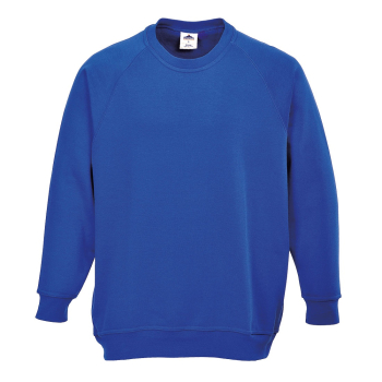 B300 Portwest Roma Sweatshirts Royal Blue