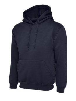 501 Uneek Premium Hooded Sweatshirt Navy