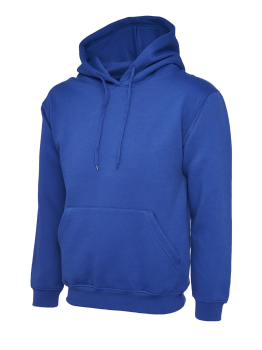 501 Uneek Premium Hooded Sweatshirt Royal Blue