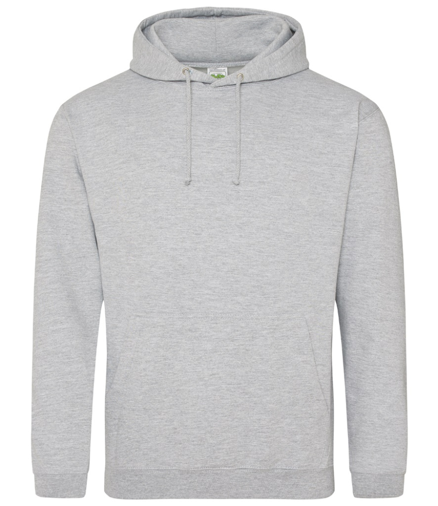 JH001 AWDis College Hoodie Heather Grey Key Engineering