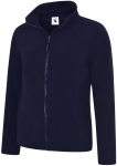 608 Uneek Fleece Jackets Navy
