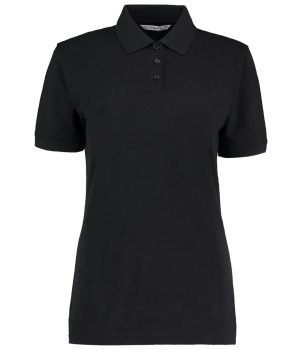 K703 Kustom Kit Ladies Klassic Polo Shirt Black
