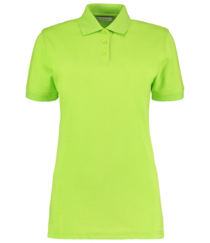 K703 Kustom Kit Ladies Klassic Polo Shirt Lime Green