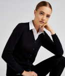 K354 Kustom Kit Arundel Cotton Acrylic V Neck Cardigan