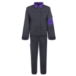 Original 3 Donkeys Ladies Coverall Grey/Purple