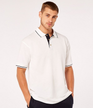 K606 St Mellion Tipped Cotton Pique Polo Shirts