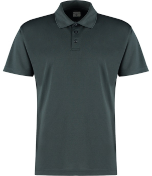 K455 Cooltex Plus Micro Mesh Polo Shirt Graphite Grey