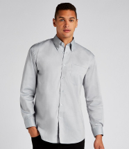 K105 Kustom Kit Long Sleeve Oxford Shirt