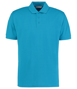 K403 Pique Polo Shirts Turquoise