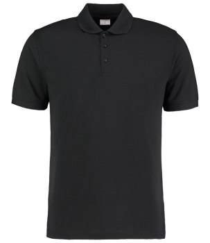 K413 Klassic Slim Fit Polo Shirts Black