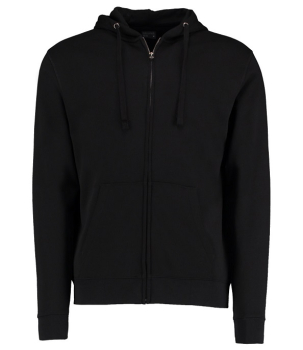 K303 Klassic Zip Hooded Sweatshirt Black