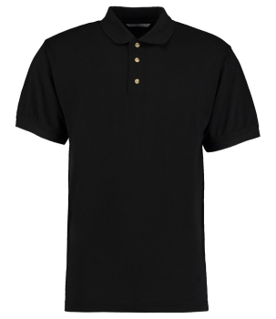 K400 Workwear Pique Polo Shirts Black