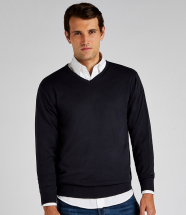 K352 Kustom Kit Arundel Cotton Acrylic V Neck Sweaters