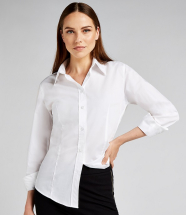 K729 Kustom Kit Ladies Long Sleeve Classic Fit Workforce Shirt
