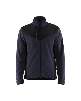Blaklader Knitted Jacket With SoftShell Navy/Black