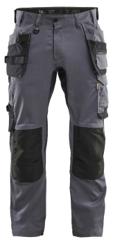 Blaklader Craftsman Trousers with Stretch Mid Grey