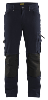 Blaklader Craftsman Trousers 4-Way Stretch Dark Blue Navy