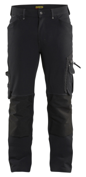 Blaklader Craftsman Trousers 4-Way Stretch Black