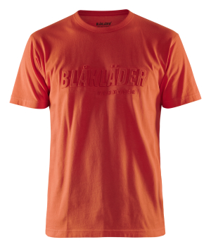 Blaklader T-shirt 3D Orange Red