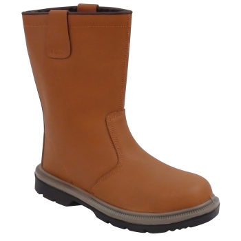 Unlined Rigger Boot Tan
