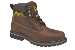 CAT Holton Safety Boot Brown