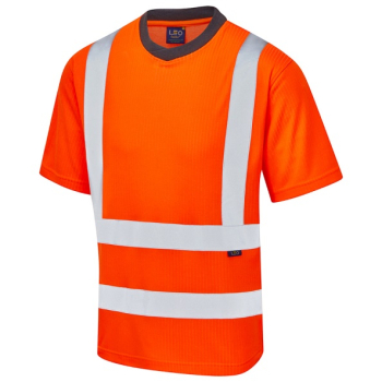 Leo Newport EcoViz T-Shirts Orange
