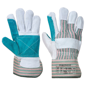 DOUBLE PALM RIGGER GLOVE 3XL GREY